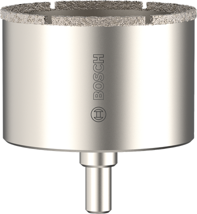 Serra Copo Bosch Tiles de 74 mm para corte preciso de azulejos.